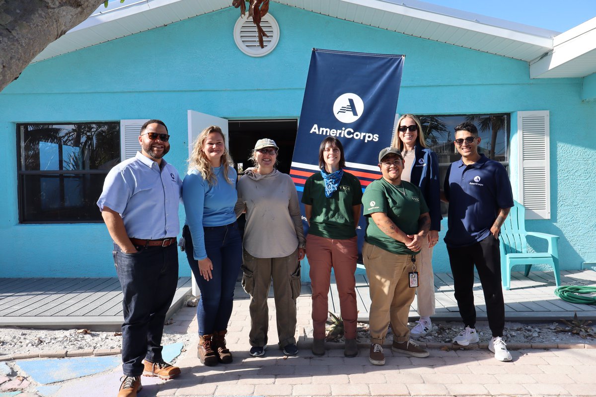 AmeriCorps (@americorps) on Twitter photo This weekend <a href="/AmeriCorpsCEO/">AmeriCorps CEO</a> Michael D. Smith visited AmeriCorps members on Active Disaster Response Teams with the <a href="/AmeriCorpsNCCC/">AmeriCorps NCCC</a> and <a href="/AmeriCorps/">AmeriCorps</a> State & National programs responding to Hurricanes Helene & Milton alongside <a href="/FEMA/">FEMA</a> and <a href="/RedCross/">American Red Cross</a>. More here: Bit.ly/3ZbkFpF This weekend <a href="/AmeriCorpsCEO/">AmeriCorps CEO</a> Michael D. Smith visited AmeriCorps members on Active Disaster Response Teams with the <a href="/AmeriCorpsNCCC/">AmeriCorps NCCC</a> and <a href="/AmeriCorps/">AmeriCorps</a> State & National programs responding to Hurricanes Helene & Milton alongside <a href="/FEMA/">FEMA</a> and <a href="/RedCross/">American Red Cross</a>. More here: Bit.ly/3ZbkFpF