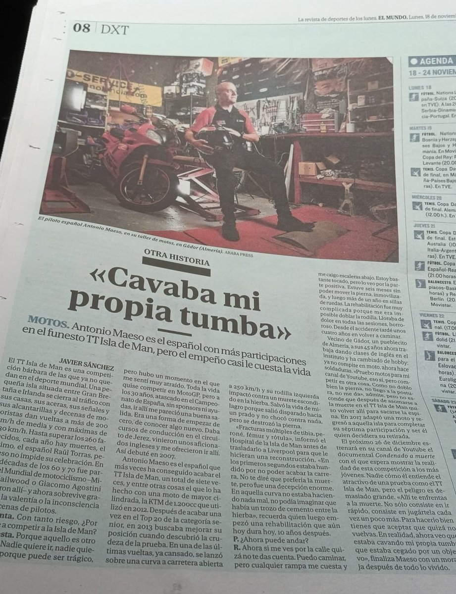 maeso34's tweet image. Hoy en @elmundo_es esta entrevista sobre el nuevo documental que estrenaré el próximo 26 de diciembre en mi canal de youtube.