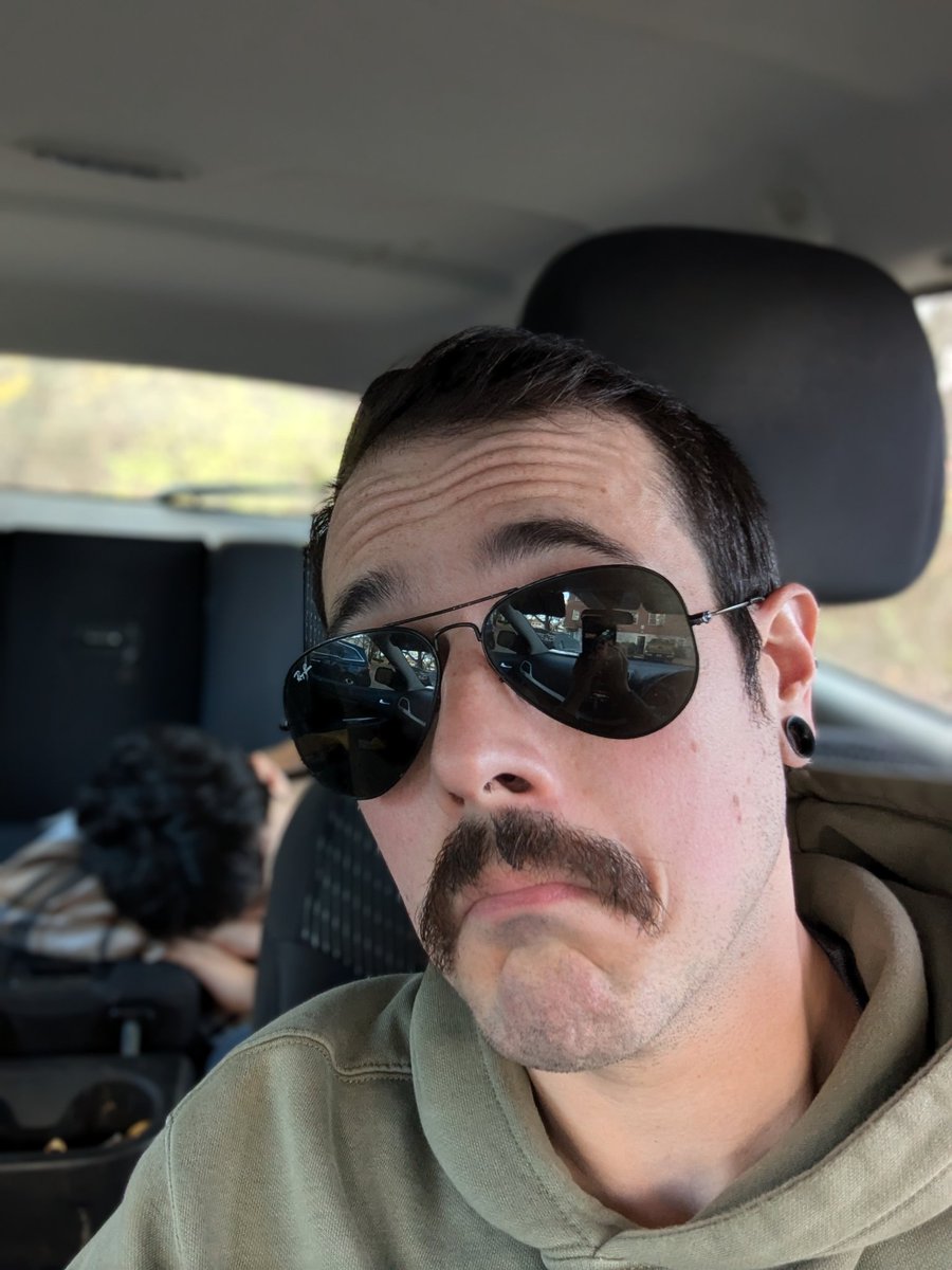 Don't mind my kid zonked out in the back seat. I was wondering why it was so quiet in here 😂