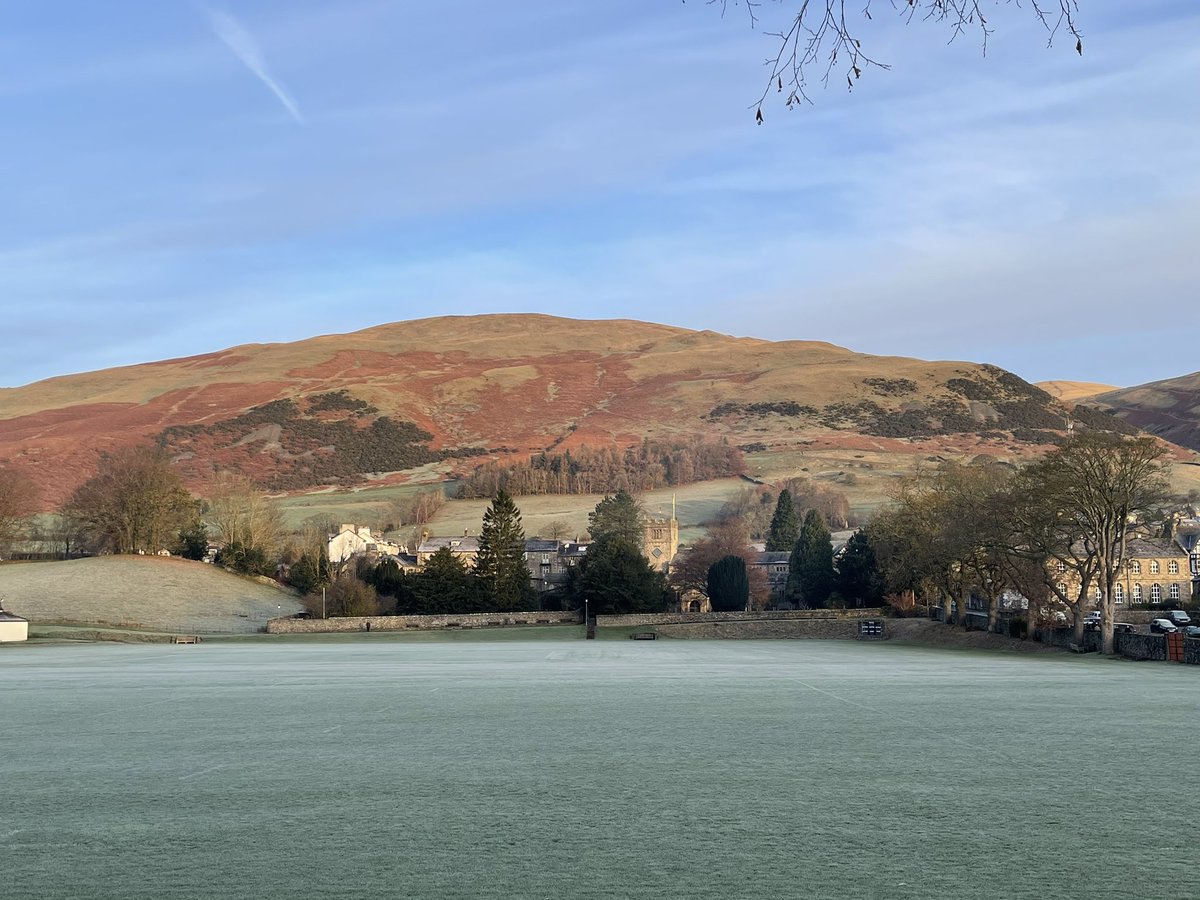 Good evening. A very apt, final post on X of beautiful frosty (but sunny) morning here at Sedbergh.                We are distancing ourselves from a platform that promotes extreme and dangerous views. See you on the other side as we move across to Instagram and LinkedIn #hark