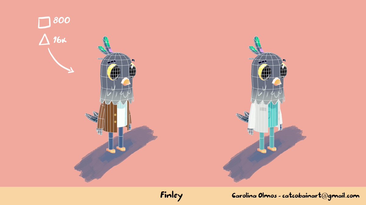 This is a fanart of the character from a game I've been playing these last few months, Fall of Porcupine 🍂 
I hope you like it, and if you have a chance, try this game ✨💕
#fallofporcupine #gamedev #3dart