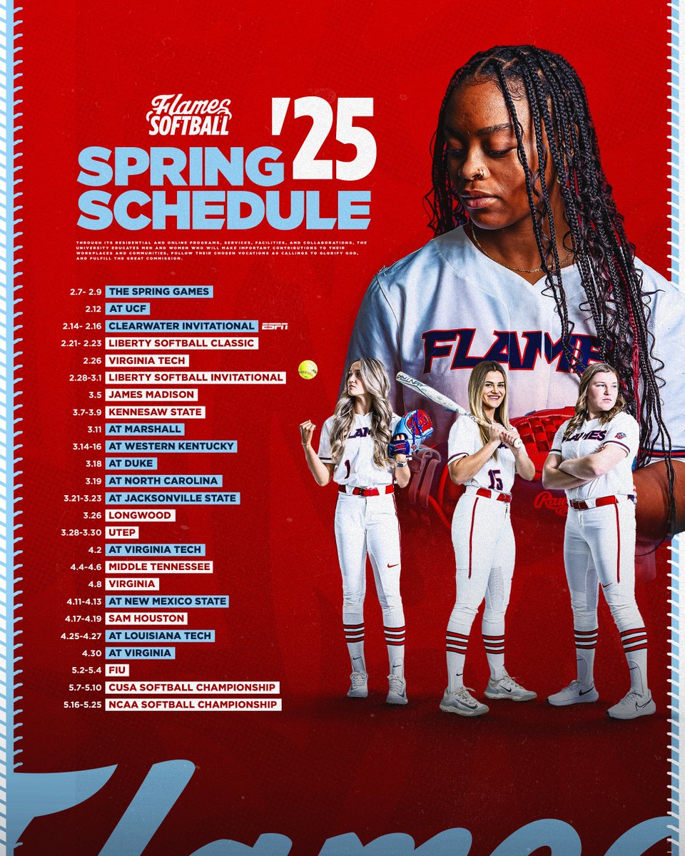 Circle the dates! 🗓️

Our 2025 schedule is live. 🥎