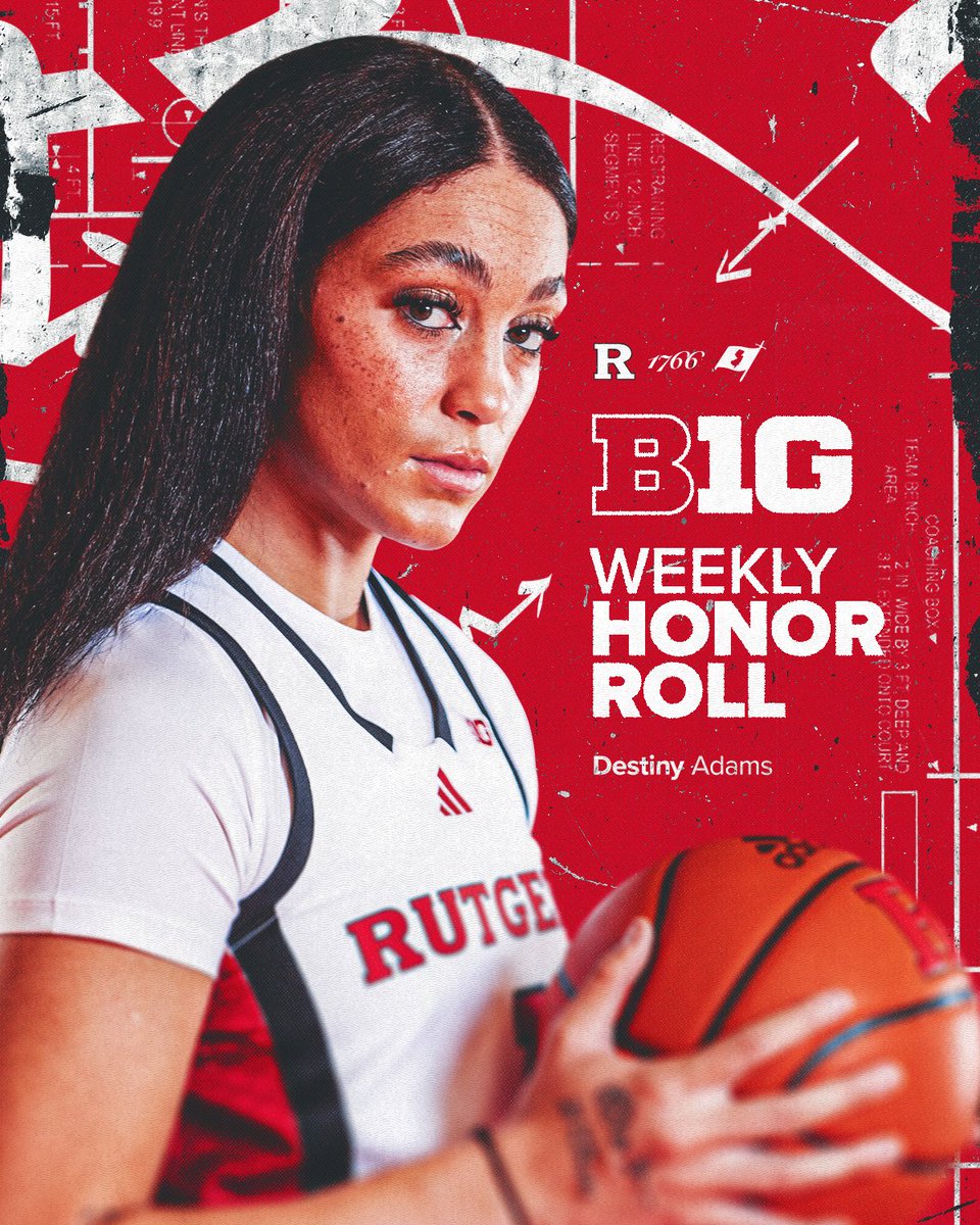 New week, same Des 🔥

#GoRU | #RUWBB