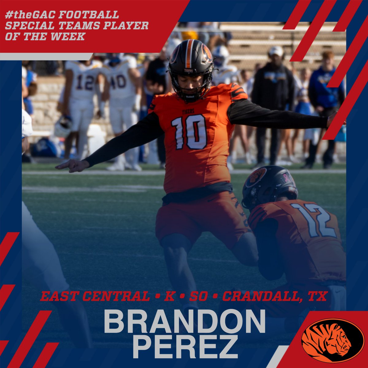 #TheGAC (@gacathletics) on Twitter photo #theGAC 🏈 WEEK 11 PLAYERS OF THE WEEK: Offensive - Tate Robards, QB <a href="/SWOSUFootball/">SWOSU Football</a>
Defensive - Darian Williams, DL <a href="/ECUTigersFB/">ECU Tigers Football</a>
Special Teams - Brandon Perez K <a href="/ECUTigersFB/">ECU Tigers Football</a> #theGAC 🏈 WEEK 11 PLAYERS OF THE WEEK: Offensive - Tate Robards, QB <a href="/SWOSUFootball/">SWOSU Football</a>
Defensive - Darian Williams, DL <a href="/ECUTigersFB/">ECU Tigers Football</a>
Special Teams - Brandon Perez K <a href="/ECUTigersFB/">ECU Tigers Football</a>
