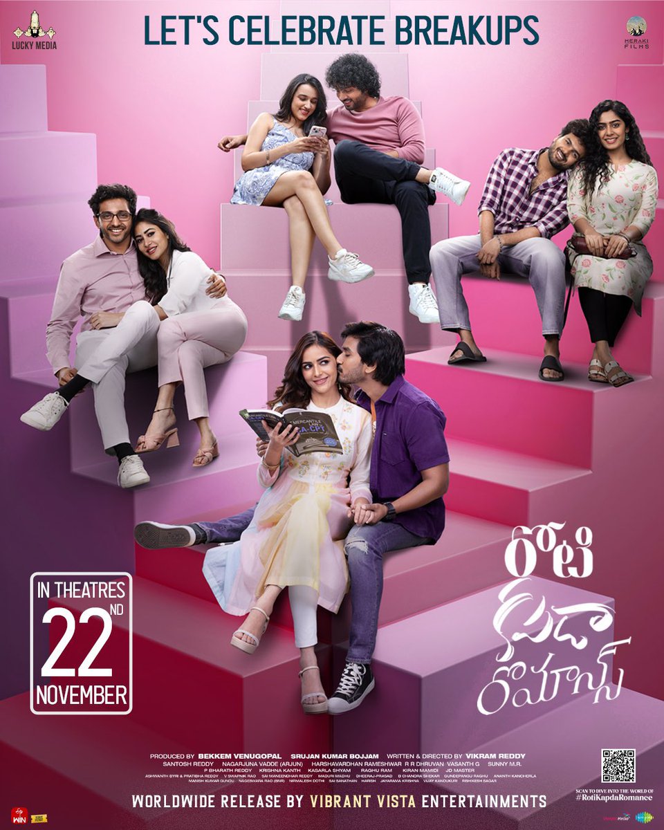 Rajesh Kumar Reddy E V (@rajeshreddyega) on Twitter photo #RotiKapdaRomance perfectly captures the pulse of youth with its engaging content and emotional depth. A story that mirrors real-life experiences and emotions is bound to leave a lasting impact. Moments in the film resonated with you the most.
<a href="/vikramreddy888/">Vikram reddy</a> <a href="/BekkemVenugopal/">Bekkem Venugopal</a> #RotiKapdaRomance perfectly captures the pulse of youth with its engaging content and emotional depth. A story that mirrors real-life experiences and emotions is bound to leave a lasting impact. Moments in the film resonated with you the most.
<a href="/vikramreddy888/">Vikram reddy</a> <a href="/BekkemVenugopal/">Bekkem Venugopal</a>