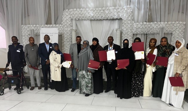 HoACommunity's tweet image. Celebrating Our SEED Program Entrepreneurs!

On November 7, 2024, the San Diego Refugee Communities Coalition (SDRCC), in collaboration with Local Initiative Support Corp (LISC) and UC San Diego’s Refugee Health Unit, proudly honored 11 of our HOA SEED Program entrepreneurs for…