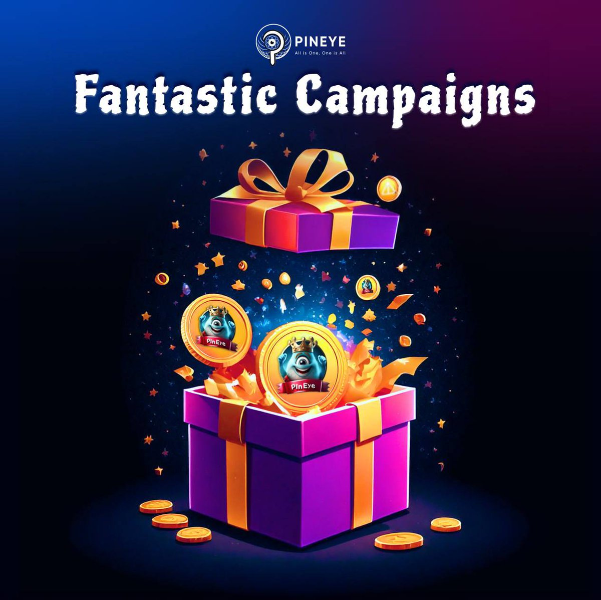🎉 The 10M Reward Coins Campaign is Live! 🎉

We’re thrilled to launch our 10M Reward Coins Campaign, and we’d love for you to join in on the fun! 

🔔 You have just 5 days to participate.

How to Join:
1️⃣ Invite 2 friends
2️⃣  Join our Telegram channel
3️⃣ Follow our X (Twitter)