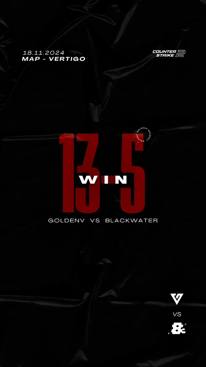 GoldenVgg's tweet photo. Ayaklarına kara sular indirdik.
Takımımız ESEA OPEN LEAGUE SEASON 51 13. Maçında BLACKWATER karşısında galip geliyor.
#WinForGoldenDays #GG https://t.co/ha0NNTvzTk