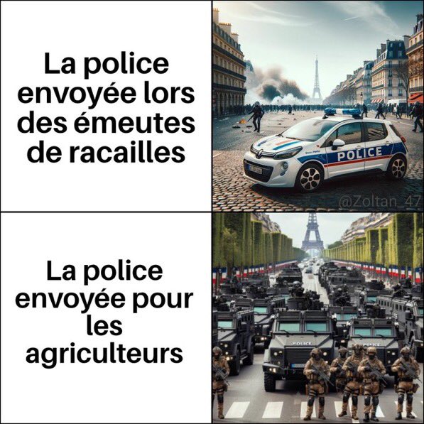 Krieger66362259's tweet image. Incompréhensible pour les Français…
Injuste pour nos #AgriculteursEnColère !