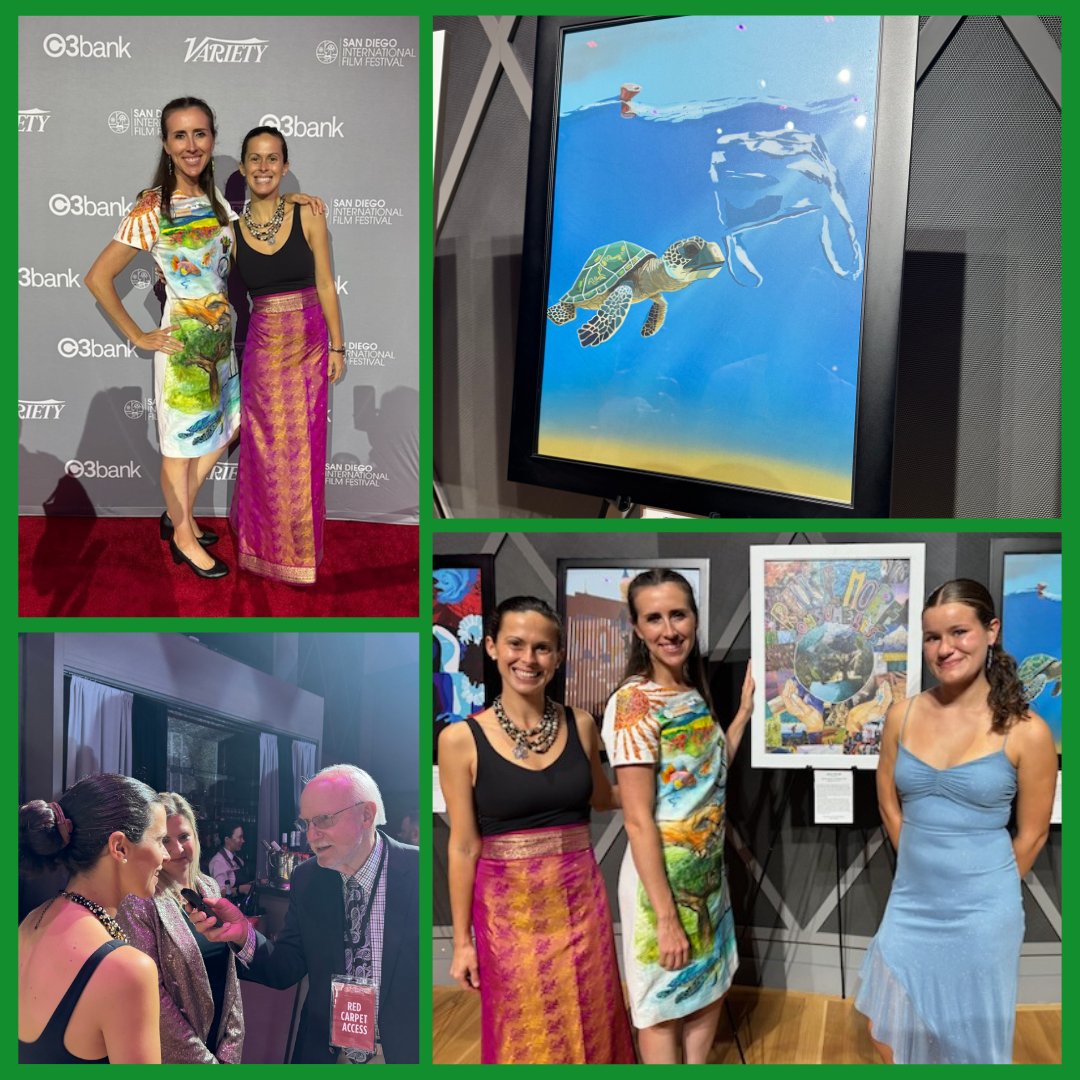 Our executive director, Tara Hammond, and board member, Rocio de Lis, recently attended one of the San Diego International Film Festival events. They programmed a powerful climate change film, Flyways, the Untold Journey of Migratory Shorebirds. Learn more sdfilmfest.com