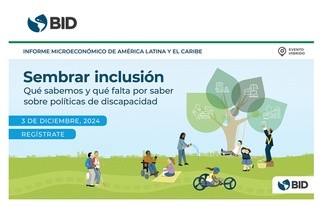 📢TE INVITAMOS AL LANZAMIENTO DE LA NUEVA PUBLICACION de <a href="/el_BID/">Banco Interamericano de Desarrollo</a> 

*Sembrar inclusión: Qué sabemos y qué falta saber sobre políticas de discapacidad*

🗓️3 de diciembre
⏲️ 11am ET

Regístrate: events.iadb.org/calendar/event…
<a href="/DaveEvansPhD/">David Evans</a> <a href="/F_Regalia/">Ferdinando Regalia</a>