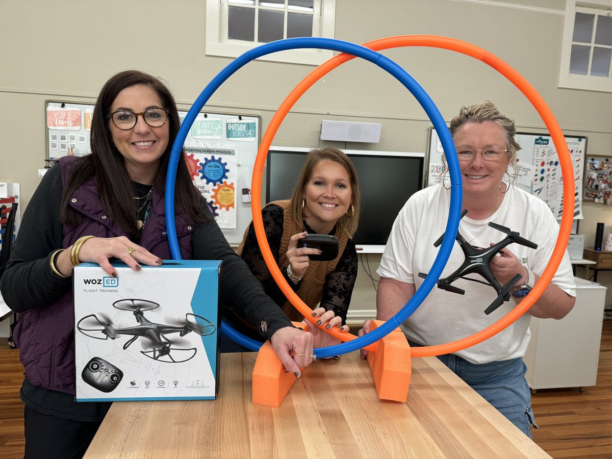 STEMCullmanCityIntermediate-Jennifer Tidwell (@stemcullmancity) on Twitter photo Exciting times ahead as we dive into the world of tech with Powerup EDU! From flying drones to mastering VR headsets and interactive floors, it's all about hands-on learning and endless possibilities. #EdTechPD #Innovation <a href="/BOECullmanCity/">Cullman City Board of Education</a> <a href="/EESlibrarymedia/">Savannah Wood, NBCT</a> <a href="/LindsayBrannon/">Lindsay Brannon, Ed.S., NBCT</a> Exciting times ahead as we dive into the world of tech with Powerup EDU! From flying drones to mastering VR headsets and interactive floors, it's all about hands-on learning and endless possibilities. #EdTechPD #Innovation <a href="/BOECullmanCity/">Cullman City Board of Education</a> <a href="/EESlibrarymedia/">Savannah Wood, NBCT</a> <a href="/LindsayBrannon/">Lindsay Brannon, Ed.S., NBCT</a>