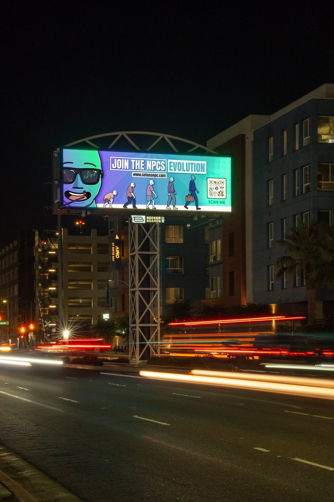 npcsolananews's tweet image. recap the last 7 days @ $npcs : 

- major billboard campaign launched outside @SpaceX in LA, California. 
- featured article in @cointelegraph
- npcs Mastercard debit cards announced, bringing more utility to the npcs ecosystem 

more on the immediate horizon too 👁️ 🕰️