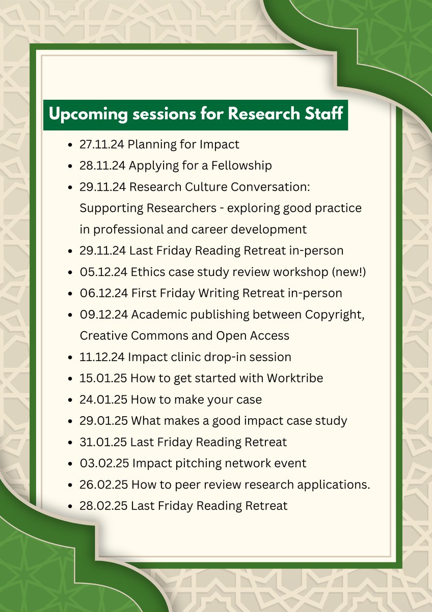 Institute for Advanced Studies (@ias_stir) on Twitter photo Here are upcoming sessions for <a href="/StirUni/">University of Stirling</a> Research Staff. Interested? Sign up here: canvas.stir.ac.uk/courses/5106/d… Here are upcoming sessions for <a href="/StirUni/">University of Stirling</a> Research Staff. Interested? Sign up here: canvas.stir.ac.uk/courses/5106/d…