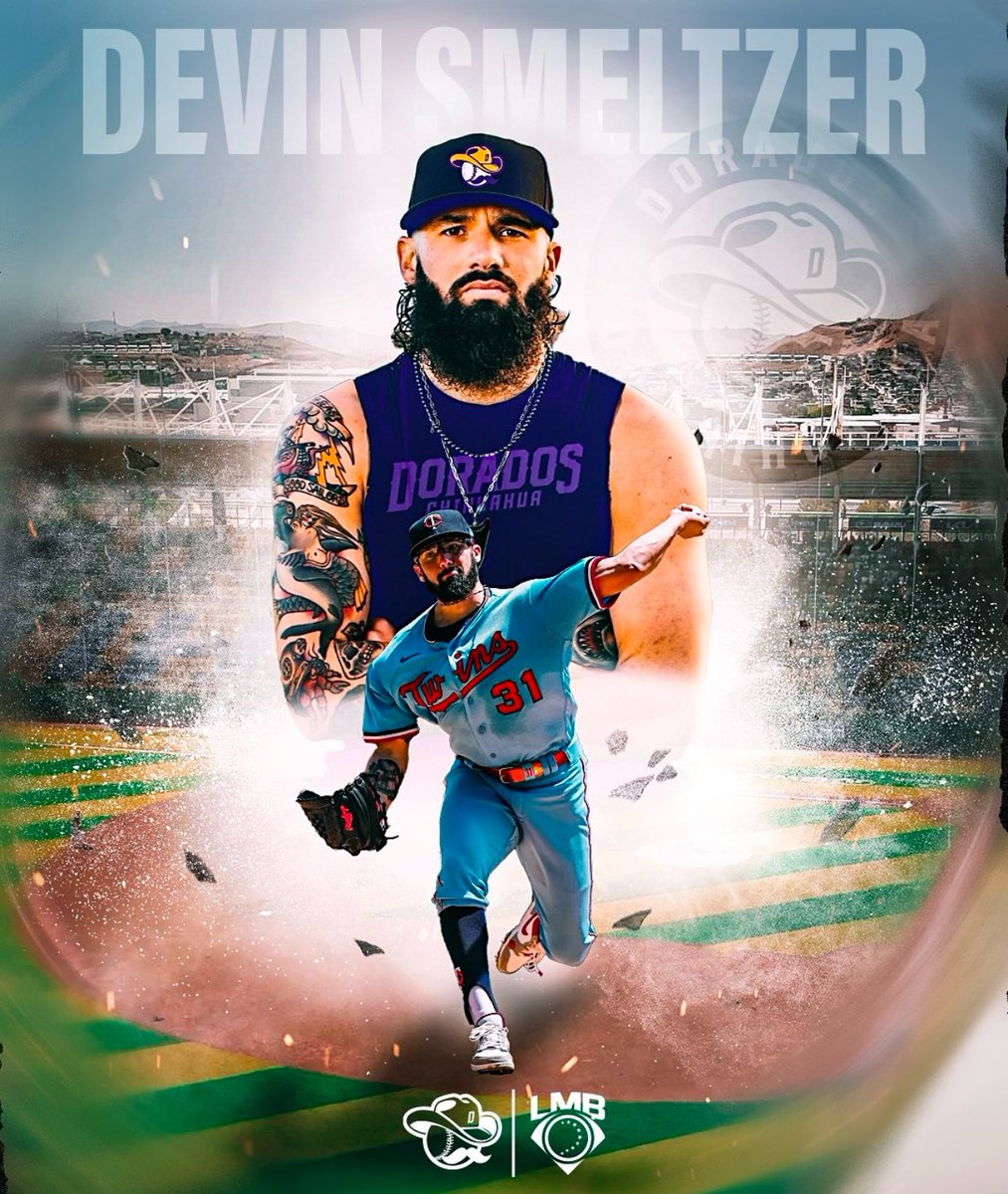 🔥¡Devin Smeltzer llega los Dorados de Chihuahua LMB!🔥 es todo el tweet.