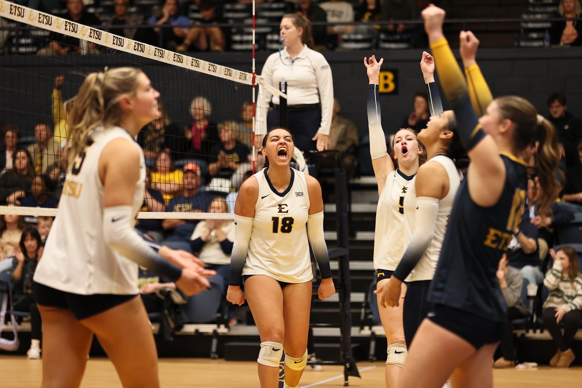 𝗗𝗿𝗲𝗮𝗺 𝗧𝗲𝗮𝗺 🤩

🗣️ Abbey and Reese are your <a href="/SoConSports/">The Southern Conference</a> Defensive Player and Setter of the Week!

#BucEmUp ⚔️ | #BeGreat