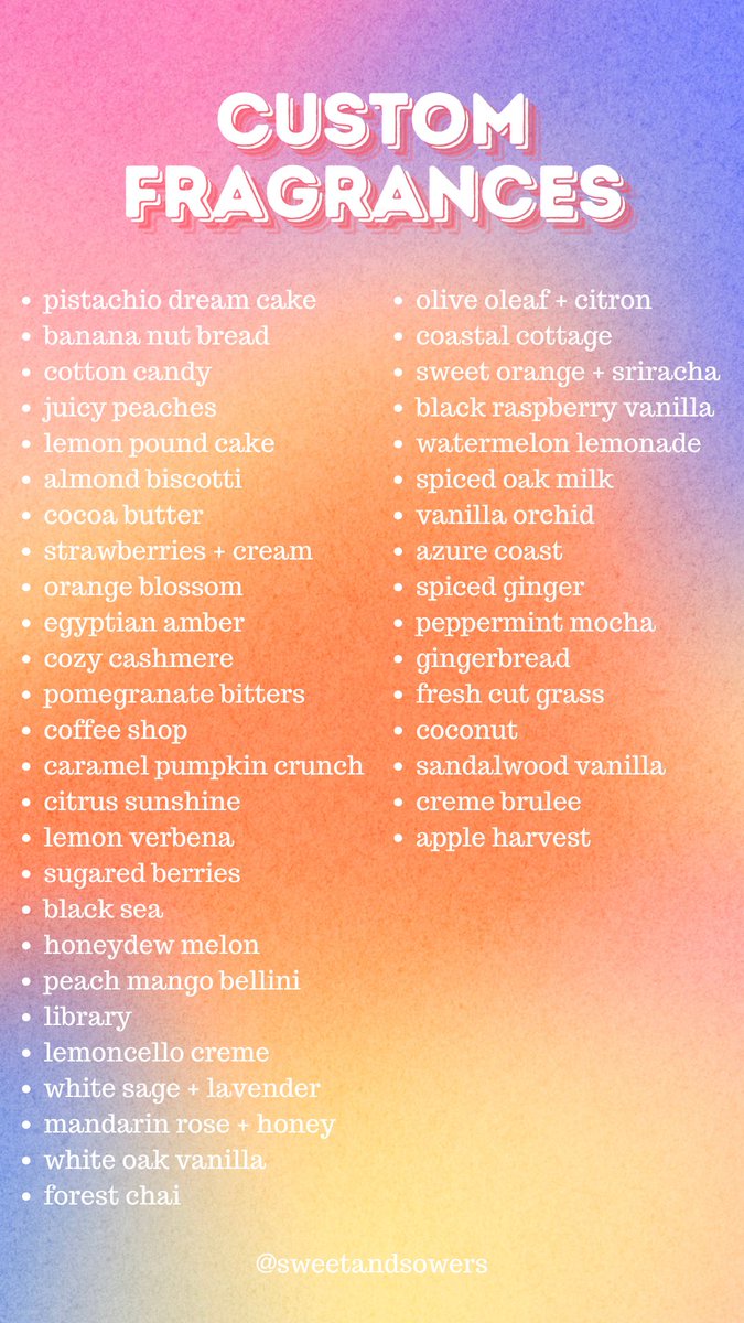 ✨🧚🏼‍♀️ CUSTOM SPOTS OPEN 🧚🏼‍♀️✨

i have a handful of spots open for me to craft u a custom candle!! perf gift for the holidays (or for yourself!!) 🍄🍓

DM/comment to claim a spot!