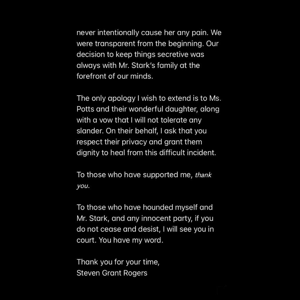 ⠀

                                 MR. ROGERS’
                         OFFICIAL STATEMENT
                   —————————————
                          Addressing the Media
                   
⠀