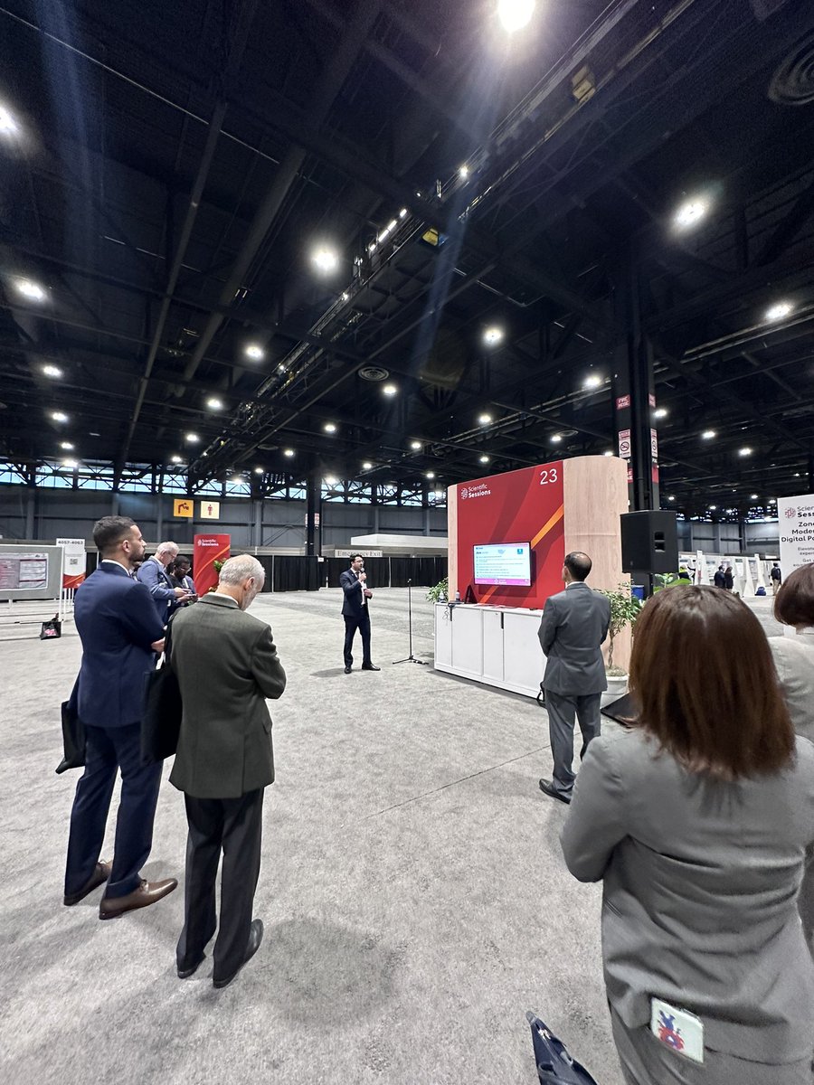 What a fantastic way to celebrate 100 years of research and innovation, marking the conclusion of AHA24!
I am proud to be part of this historic event and contribute to science.
Special thanks to my co-authors and mentors <a href="/LuigiDiBiaseMD/">Luigi Di Biase</a> <a href="/capital_hearts/">Robert</a>