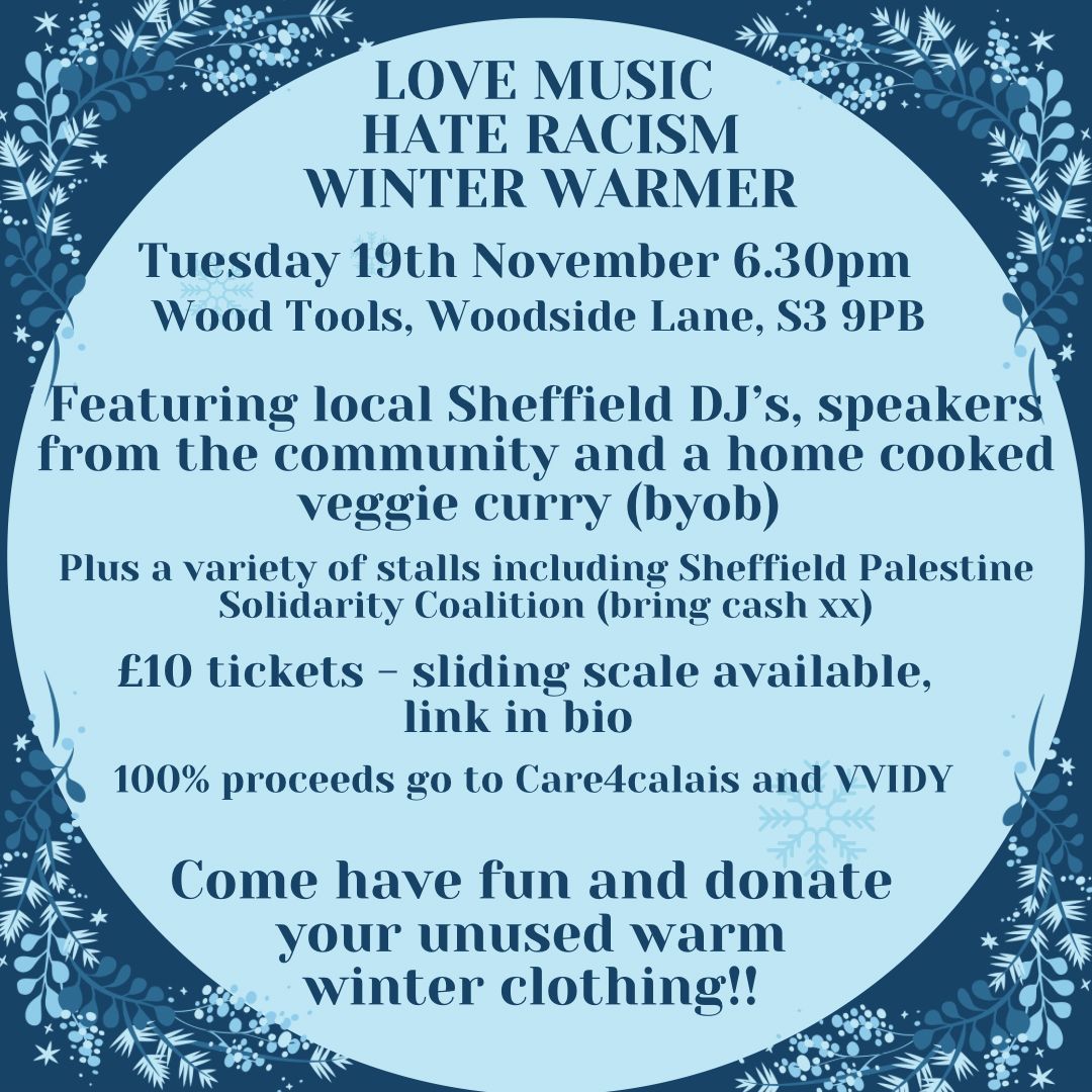VVIDY (@vvidysheffield) on Twitter photo 🍛Get yourself down for a VEGAN curry, music and pure vibes all raising money for VVIDY and <a href="/care4calais/">Care4Calais</a> , curtesy of the amazing <a href="/lmhr_sheffield/">LMHRSheffield</a> ✨️
Link in bio 🔗
#Sheffield #tomorrow #Tuesday #charity #fundraiser #donate #solidarity #curry #community 🍛Get yourself down for a VEGAN curry, music and pure vibes all raising money for VVIDY and <a href="/care4calais/">Care4Calais</a> , curtesy of the amazing <a href="/lmhr_sheffield/">LMHRSheffield</a> ✨️
Link in bio 🔗
#Sheffield #tomorrow #Tuesday #charity #fundraiser #donate #solidarity #curry #community