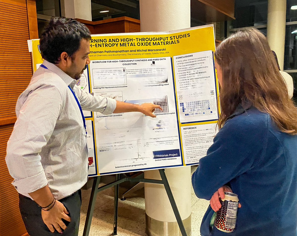 waynestatechem's tweet photo. More great science from the Ohio Inorganic Weekend at #wsuchemistry. Thanks to everyone who came out for the poster sessions and talks, and a big shoutout to the organizer, @James_Bour! #inorganicchemistry #ohioweekend https://t.co/NlKbbQbdvy