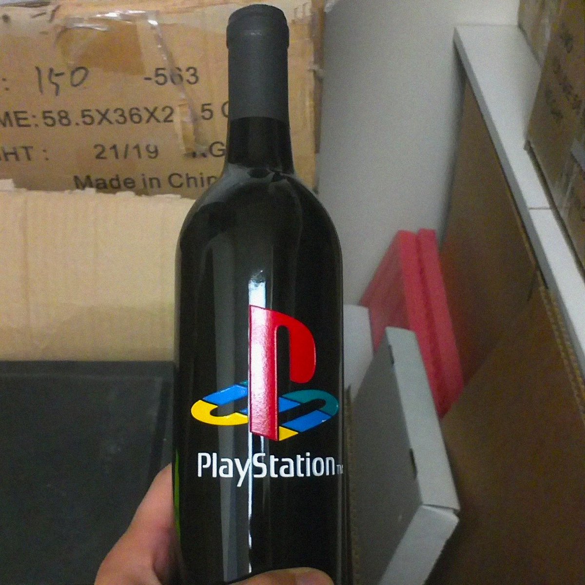 Vintage PlayStation Wine, 20 Million Units Promo (1999)