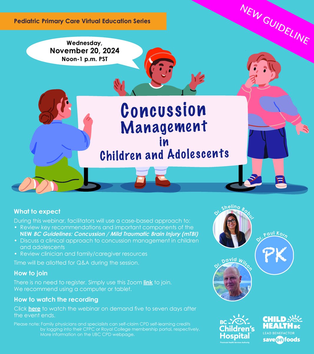 cattonline (@cattonline) on Twitter photo Learn more about the new BC guidelines for #concussion / mild traumatic brain injury #mTBI with a webinar Wed Nov 20 at 12 PM PST! <a href="/sbwellr/">Dr. Shelina Babul</a> and colleagues will be presenting. <a href="/BCCHresearch/">BC Children's Hospital Research Institute</a> phsa.zoom.us/j/64647581703?… Learn more about the new BC guidelines for #concussion / mild traumatic brain injury #mTBI with a webinar Wed Nov 20 at 12 PM PST! <a href="/sbwellr/">Dr. Shelina Babul</a> and colleagues will be presenting. <a href="/BCCHresearch/">BC Children's Hospital Research Institute</a> phsa.zoom.us/j/64647581703?…