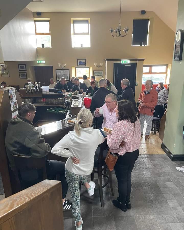 Thank you to everyone who supported our Coffee Morning Fundraiser for the Senior Citizen Christmas Party
Thanks also to Bernard  Hogan for hosting and to the Oola ICA and Oola G4M&amp;O ladies for kindly baking delicious treats.