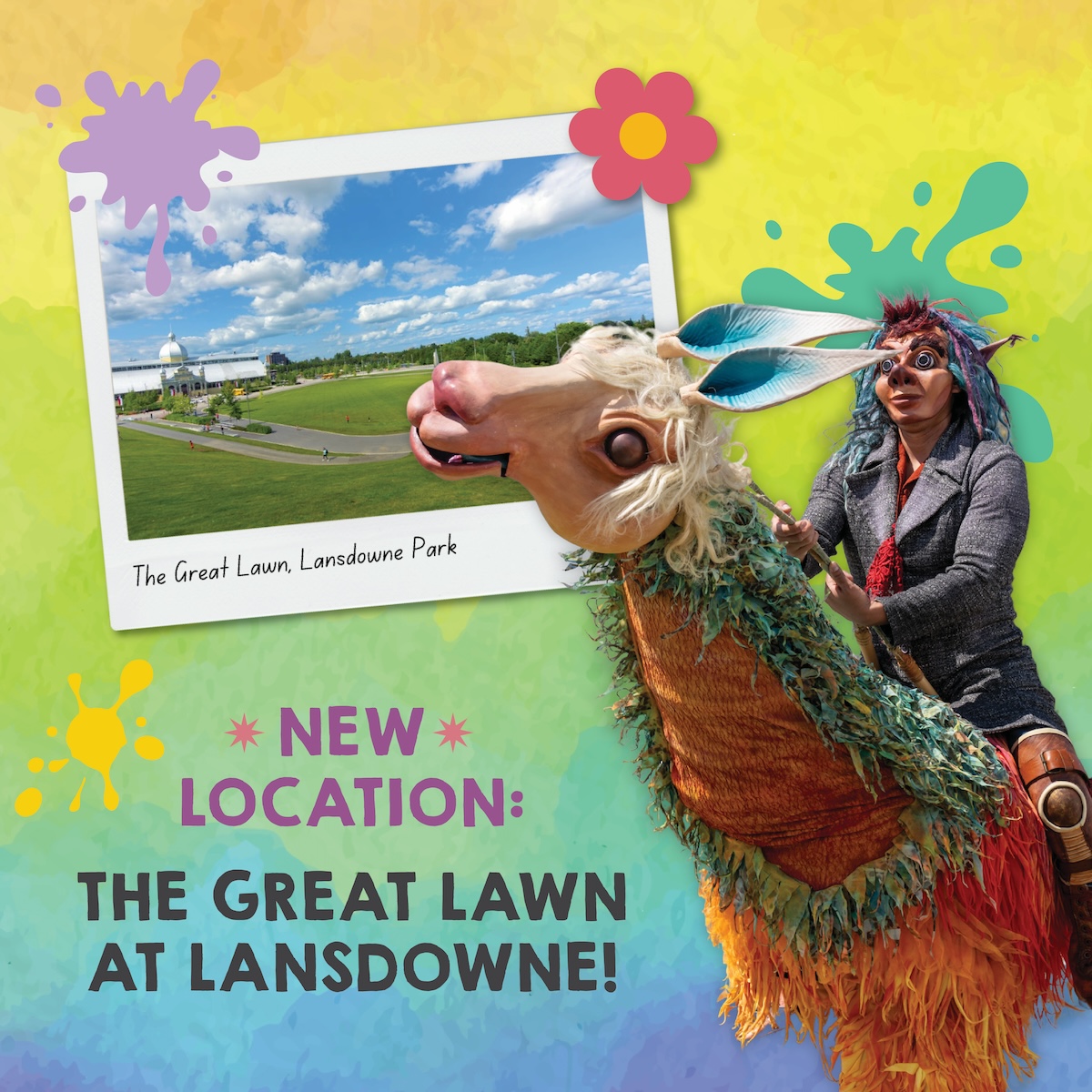 We're thrilled to announce a long-awaited change: the festival is moving to the Great Lawn at Lansdowne, right in the heart of the Glebe. This exciting new venue will provide a beautiful backdrop for our 40th annual #OttawaChildrensFestival!

Learn more: ottawachildrensfestival.ca