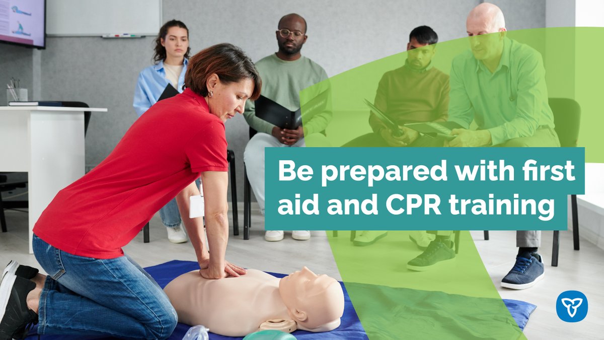 PreparedON's tweet photo. November is #CPRMonth! Did you know doing CPR and using an AED can double a person’s chance of survival? #BePrepared for emergencies with First Aid and CPR training. 

For a list of approved first aid and CPR providers in Ontario, visit: https://t.co/MeQFRsJdY4 https://t.co/bILzII1RdL