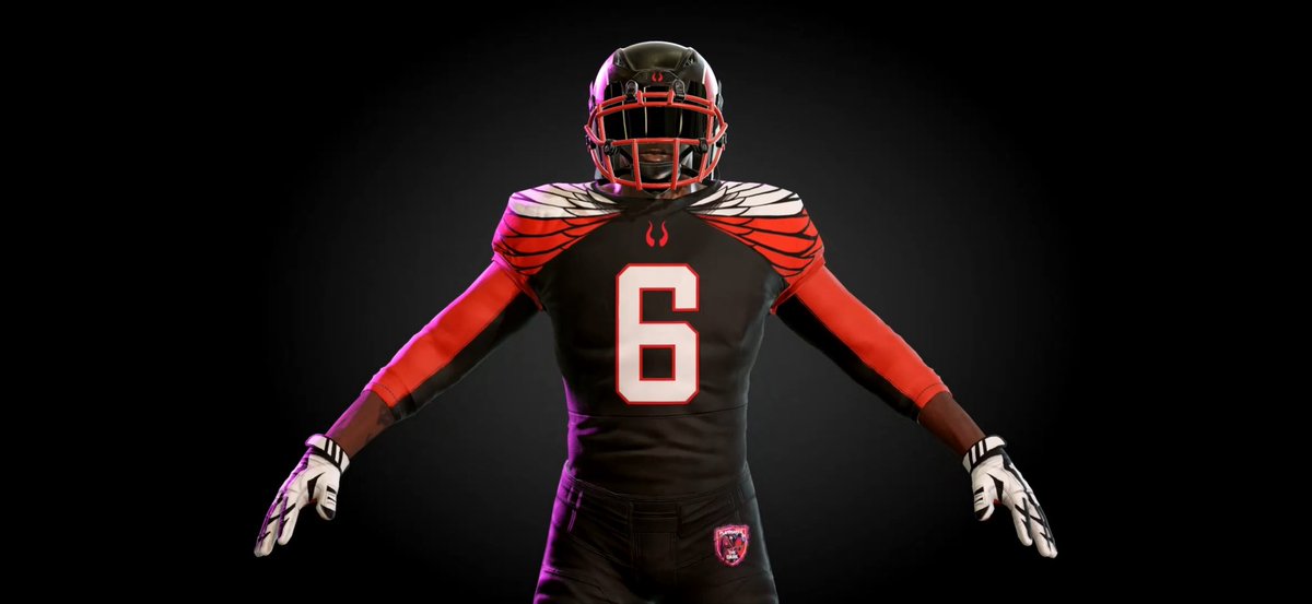 InPlaymakers's tweet image. Dark Player #6 3D Model is ready!