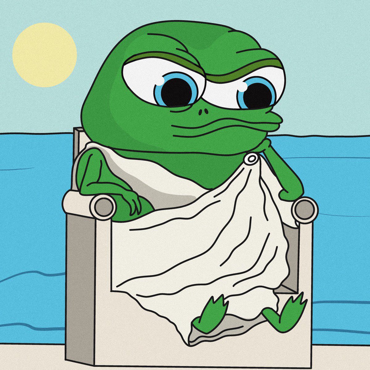 Do not underestimate Matt Furie’s OG frog that came before $PEPE 🫵🐸

$BOG