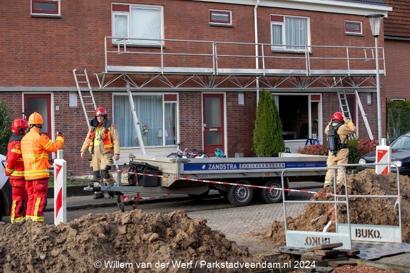 Gaslekkage in Veendam