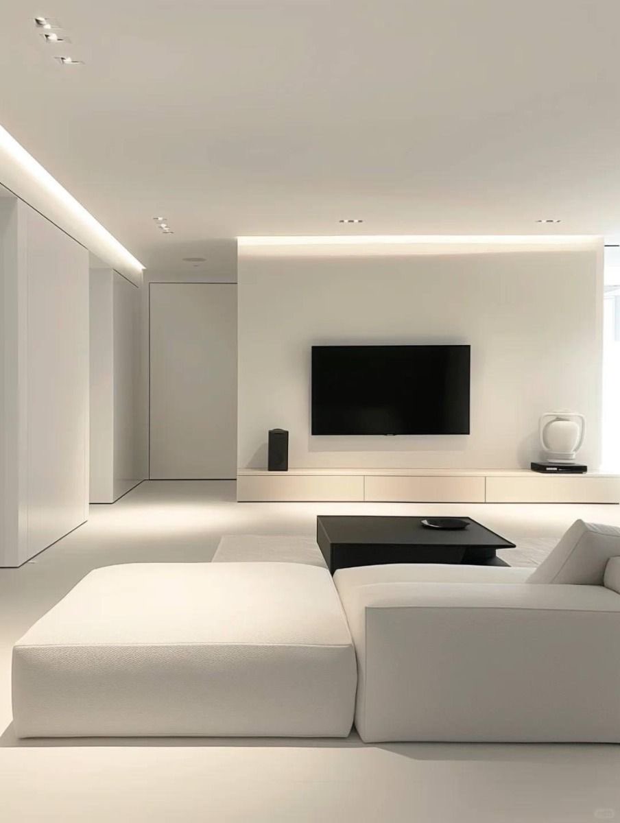 Minimalist interior.