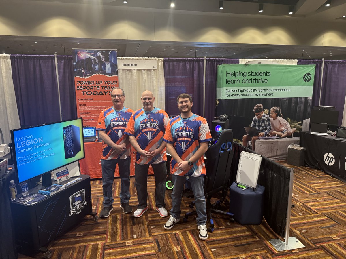 educatemedotnet's tweet image. Stop by the Educate-Me booth #624 for all things esports! We&apos;re featuring products from top brands such as Spectrum, MSI, Asus, and more! Test your skills with our Forza time trail for a chance to win a MSI Swag Box and a $100 Amazon Gift Card!

#brainstorm2024 #esports