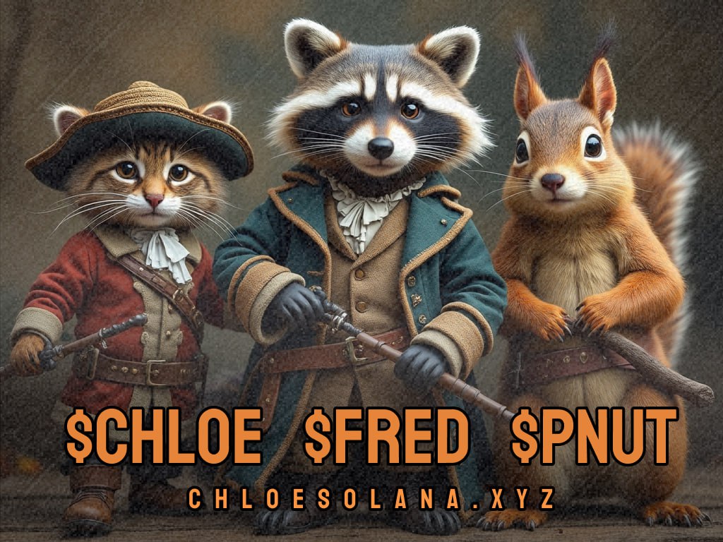 Today the biggest narrative among #memecoins had a healthy retracement:

$PNUT $1.5B mc
$FRED $117M mc
$CHLOE $1M mc

Which will do another #100x