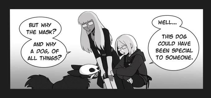 I was so busy with con prep last week I forgot to post about it but a new Grim Cafe page is up on #Webtoon! 💀☕
https://t.co/C8lng9C4oF
#grimcafecomic #webcomic 