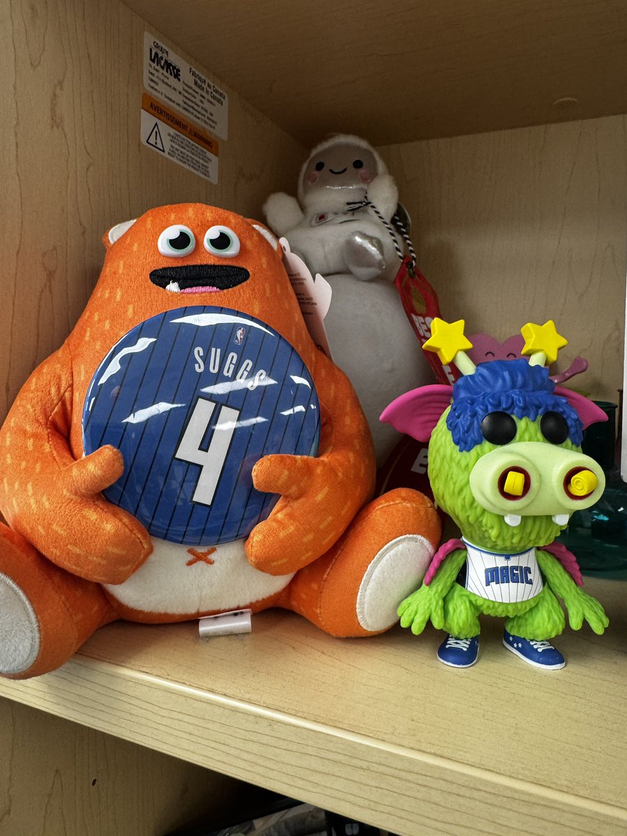 MrsLopezMagic's tweet photo. @STUFFMagic has a new friend 😁 @ProdigyGame , thank you for the surprise! #MagicMath @OrlandoMagic #KeepThemMotivated 💙🩶🖤 https://t.co/4DDuYMGffE