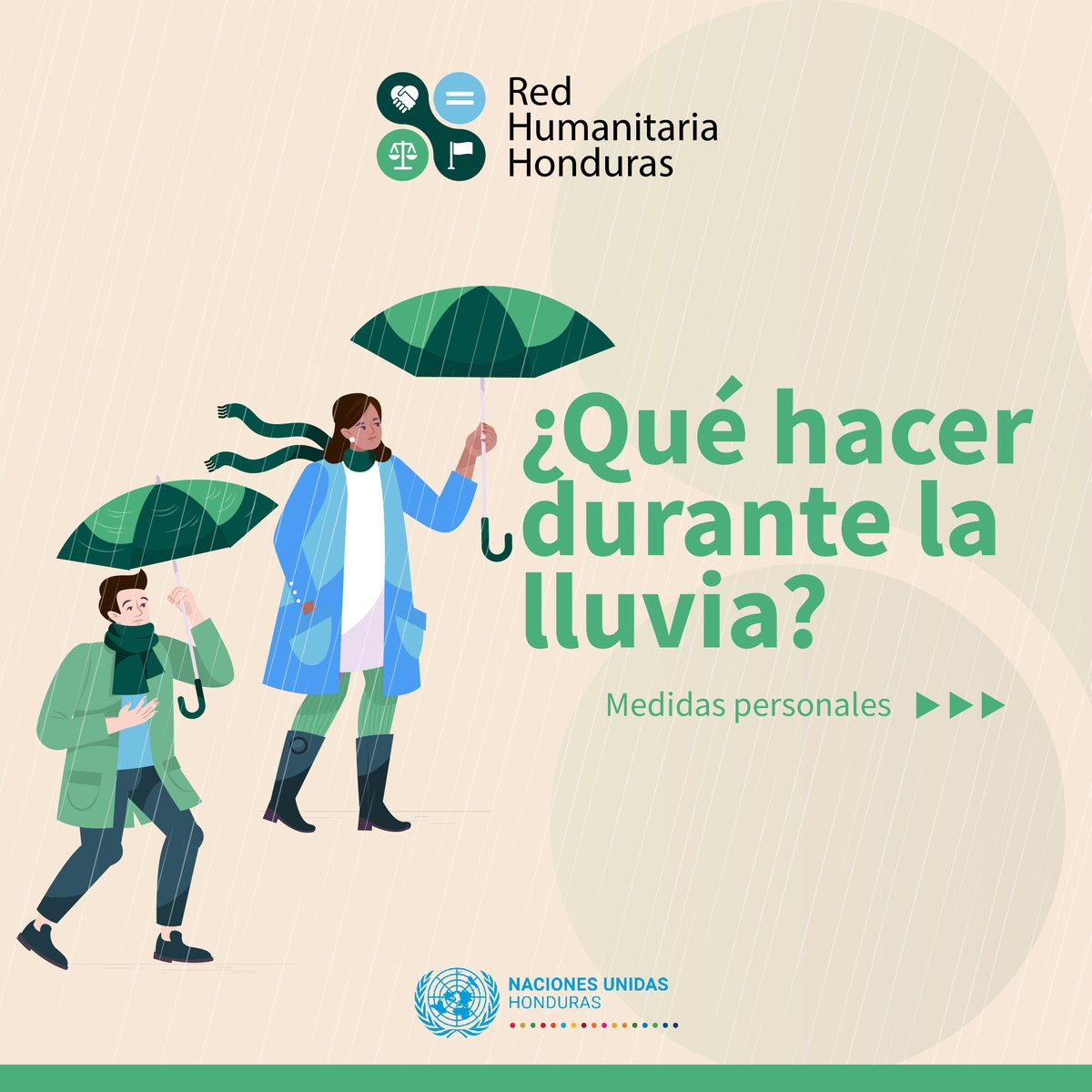 ONUHonduras's tweet photo. 🌧️ Tras el paso de la Tormenta Sara y sus lluvias remanentes, te recordamos no bajar la guardia y seguir estas recomendaciones.
🔹 Ante una emergencia, llama al 📞911.
¡La prevención salva vidas! Actúa con precaución ⚠️ #RedHumanitaria https://t.co/W24LLw6fdv