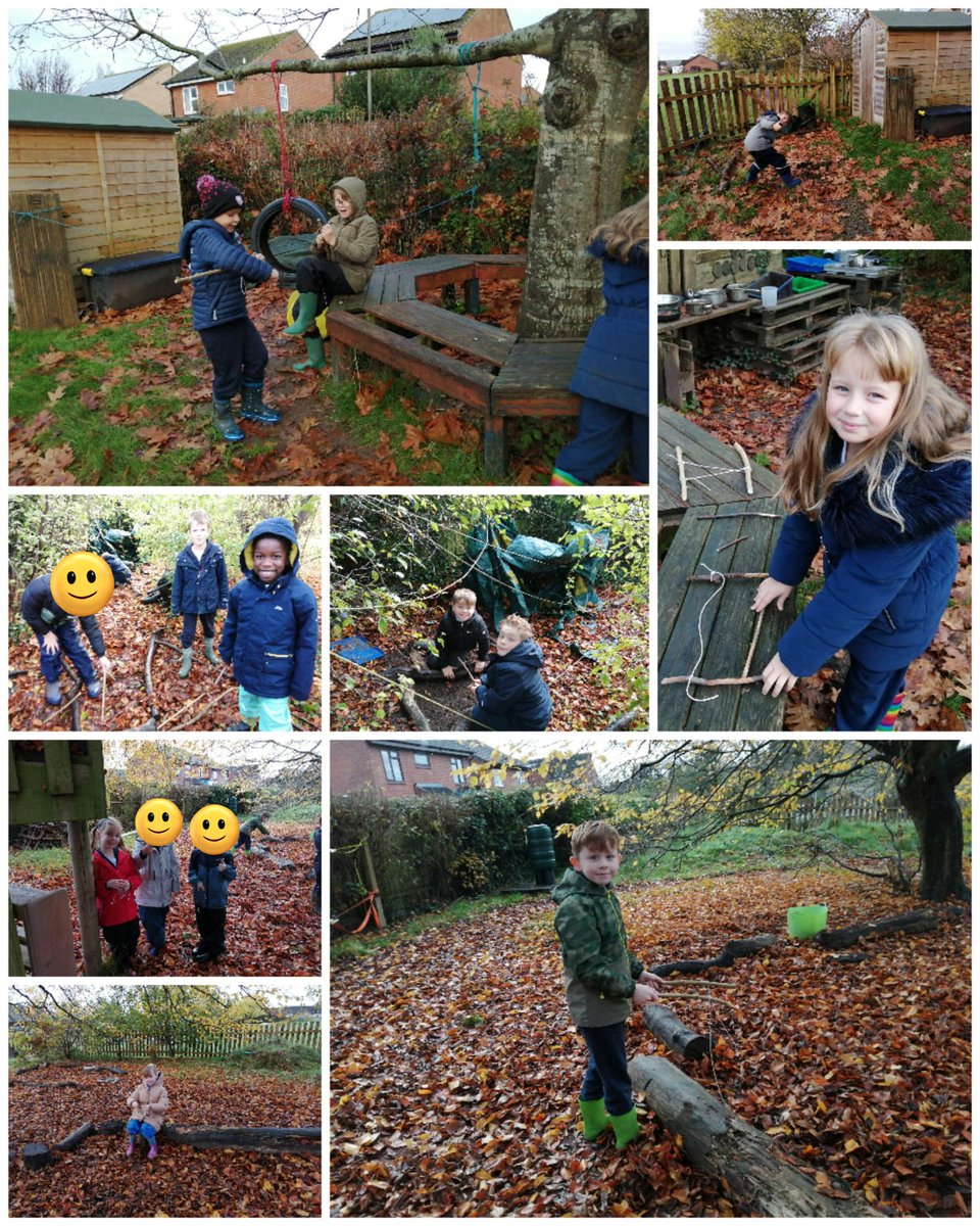 Year 3 enjoyed Forest School today, making Stone Age drying racks, tools and shelters.