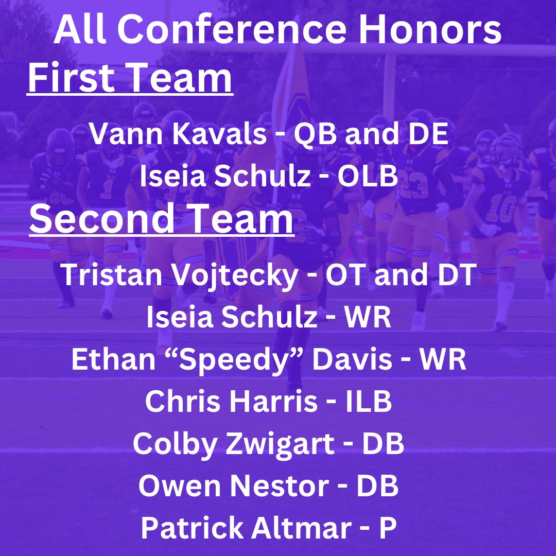 OLSH High School Football tweet media