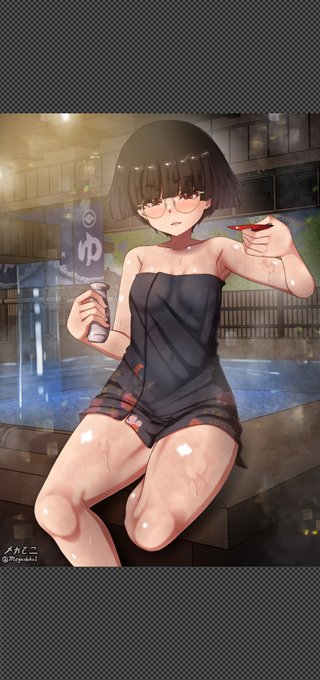 夜のお風呂の座敷わらしさん🛀🌙

Zashiki-warashi's night bath. 