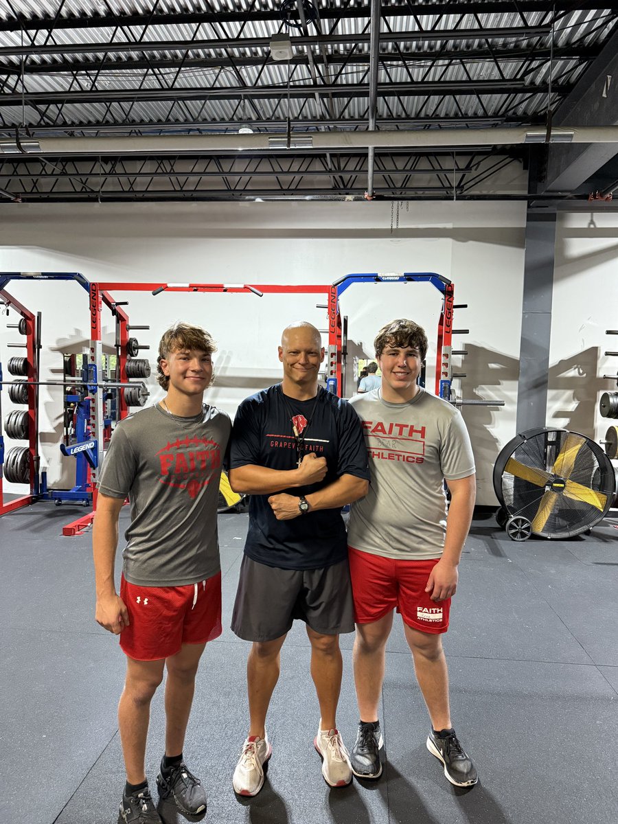 Mr. Clean himself came to the weight room this morning to announce today’s Power Cleaners of the Day!
Congrats to Noah Smith and Bear Couch!