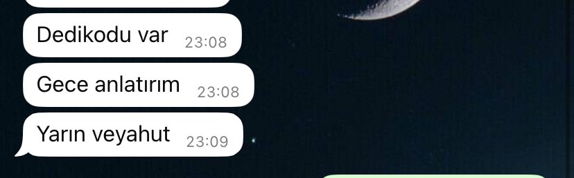 Manitayla yapılan dedikodu >>>>>>>>