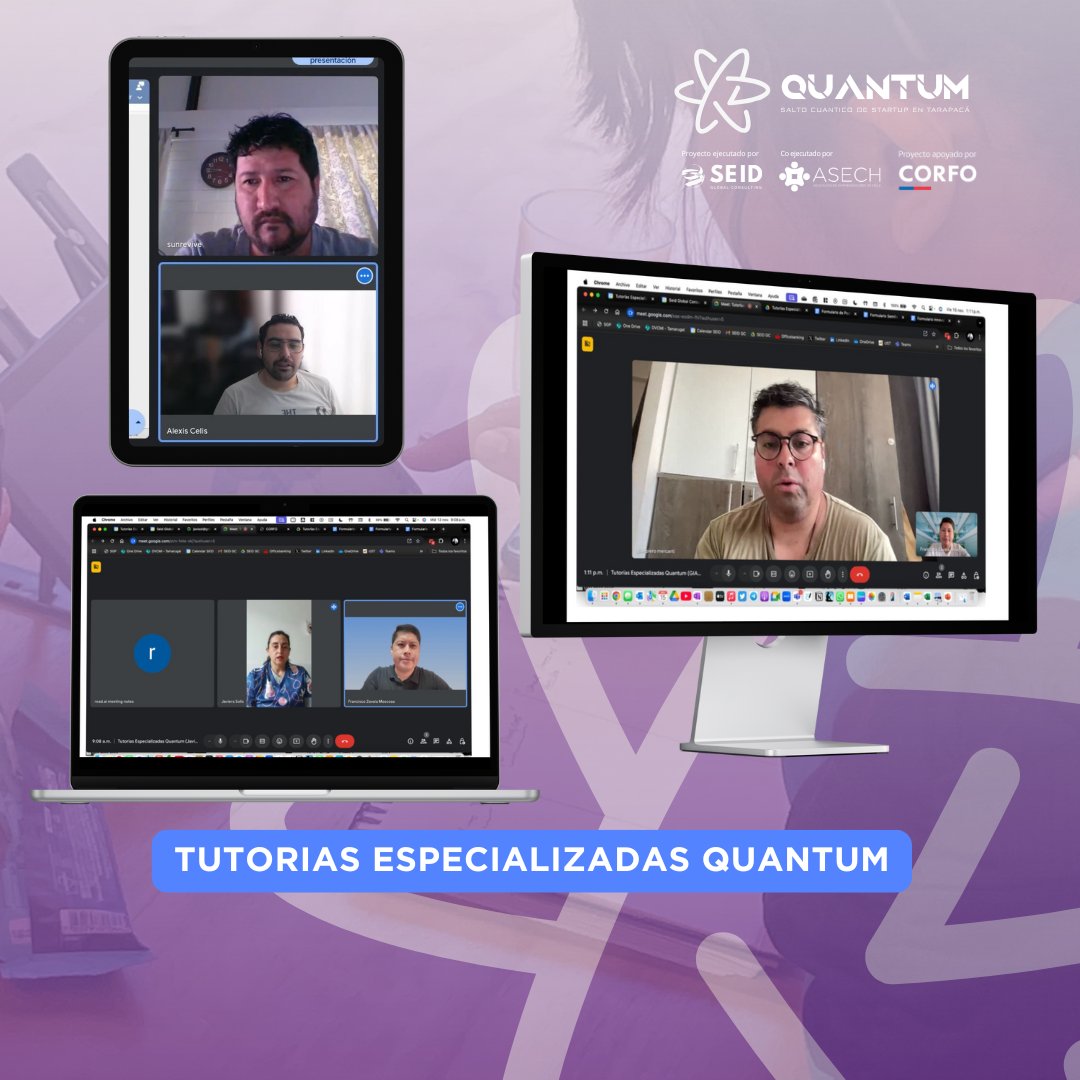 Seidgc's tweet photo. ✅ ¡Tutorías completadas con éxito en Quantum!
Nuestros emprendedores avanzaron a pasos firmes, transformando sus ideas en proyectos sólidos con el apoyo de nuestros mentores. 🚀 ¡Seguimos impulsando la innovación en Tarapacá! 🌟
#viralizaquantum 
@CorfoTarapaca https://t.co/yd0fAiHiTe