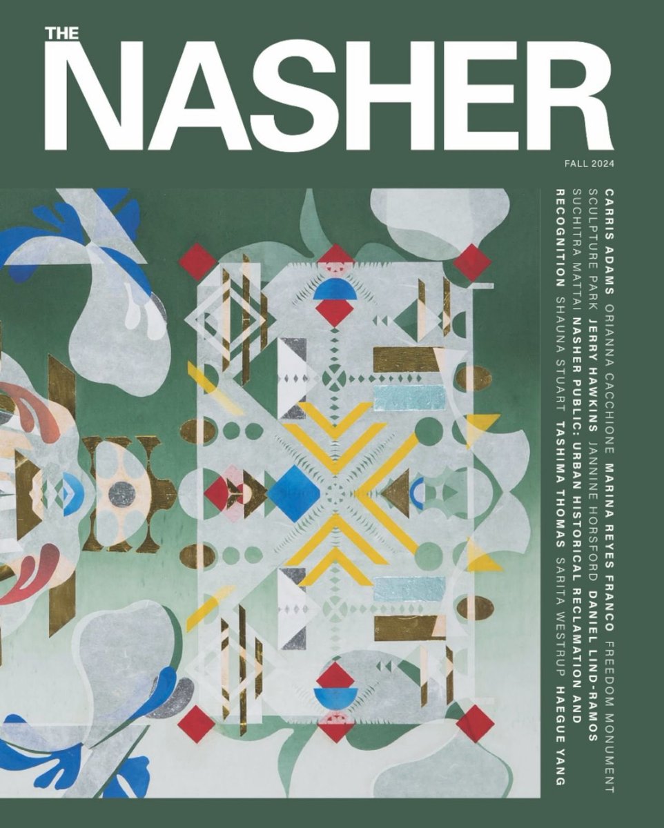 JerryLEADS's tweet photo. Wrote some words about archiving for @nashersculpture biannual publication, The NASHER Fall 2024 Magazine. Veteran photographer Nan Coulter visited me and we talked while she took photos, and Nasher staff captured some ephemera from my collection. https://t.co/VCZyEJYSrQ
