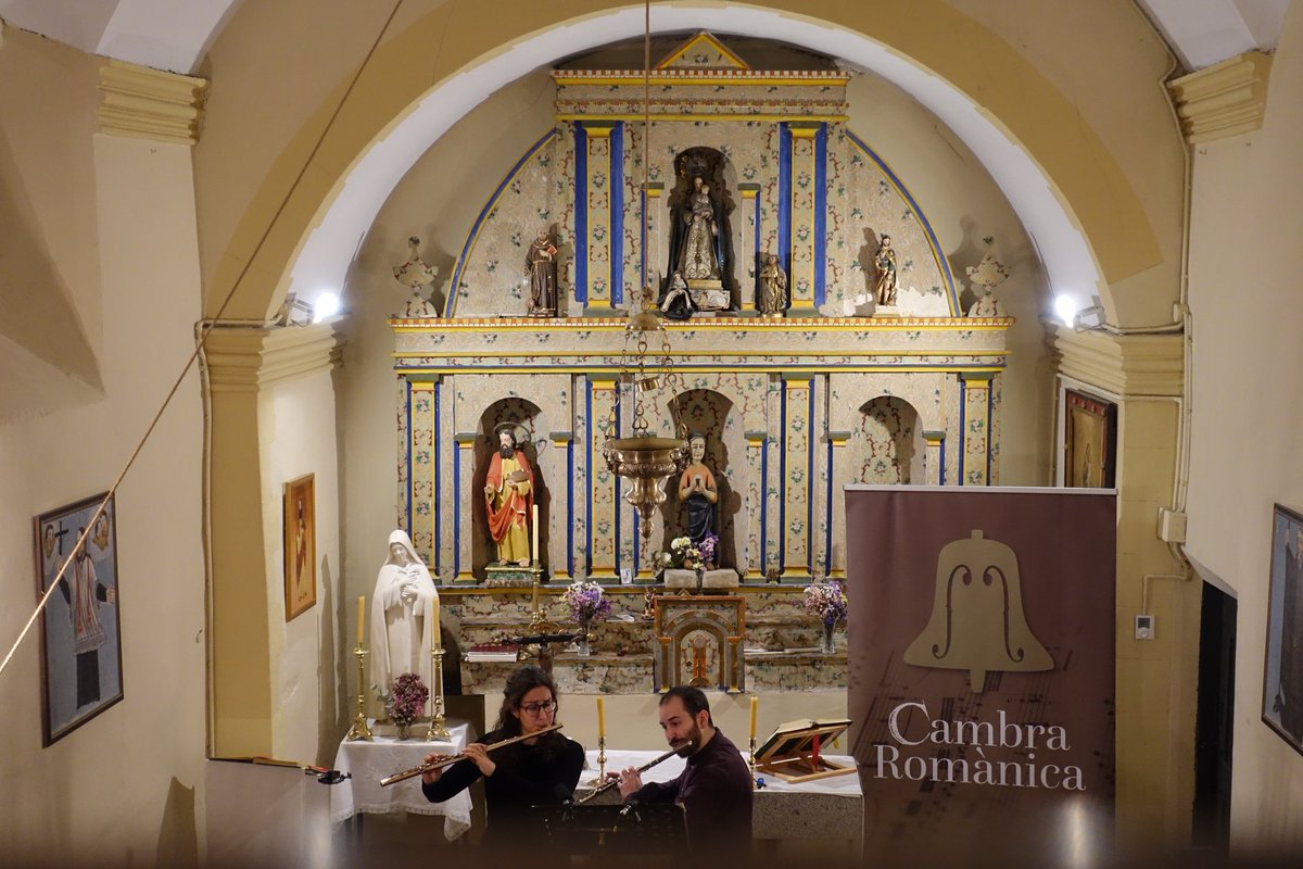 Us deixem algunes fotos del passat concert amb el Duo Puya &amp; Grona 👏🏽Molt contents de la proposta musical que van fer amb el programa Ànima tubular 🎶 el concert es pot recuperar al nostre canal de Youtube. 

Guanyadors 2n premi del concurs Internacional Cambra Romànica 2024.