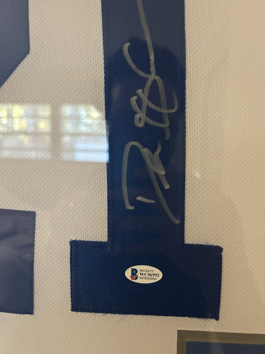 Deion Sanders Cowboys signed framed jersey. Beckett witnessed COA. 

$425 shipped OBO