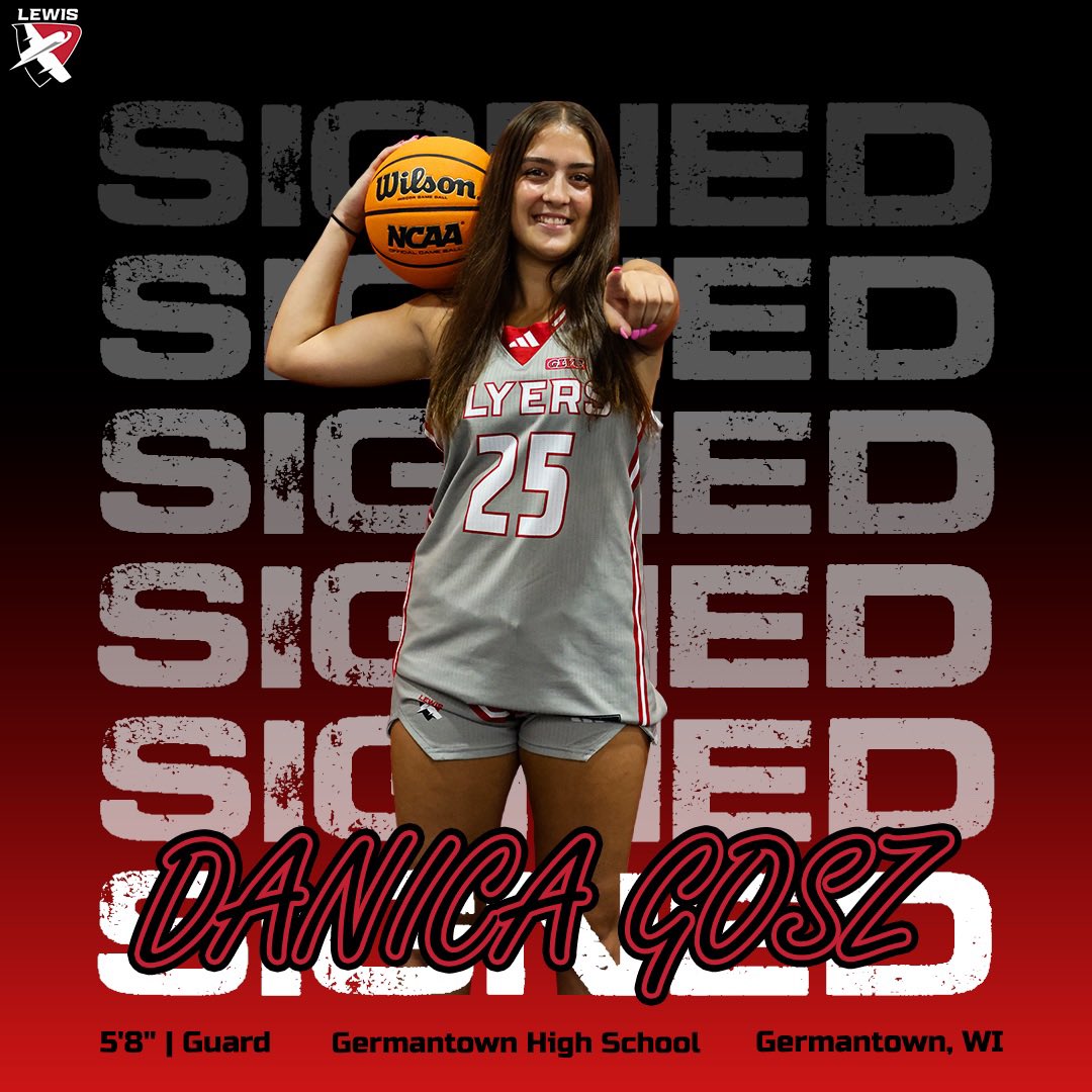 Signed, sealed, delivered! 🖊️🏀

Help us welcome Danica Gosz to the Lewis WBB family!

#FlyAsOne