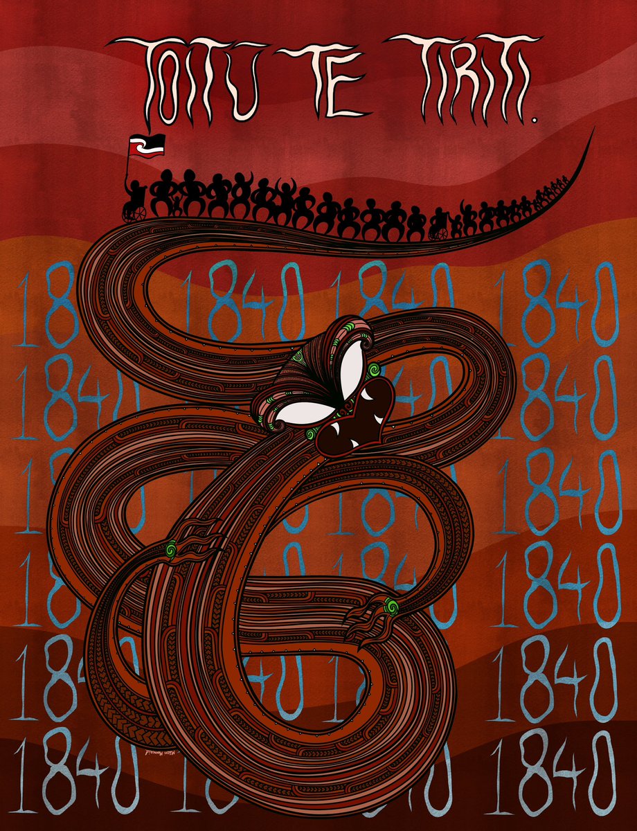 TOITŪ TE TIRITI O WAITANGI 🔥🔥🔥 ĀKE AKE AKE. 🖤🤍❤️ #toitutetiriti